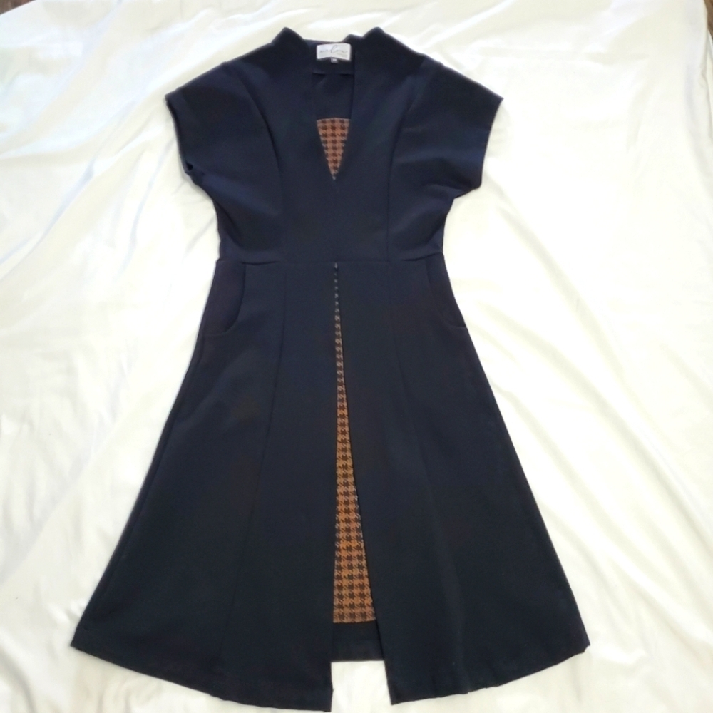 Elegant Black Midi Dress